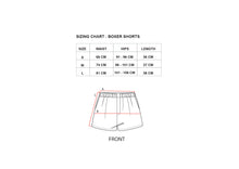 Load image into Gallery viewer, Santorini Boxer Shorts — Organic Cotton, White/Blue Stripe