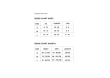 Load image into Gallery viewer, St. Ignacio Short Sleeve Pyjama Set — Organic Cotton, White/Blue Print