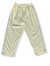 Load image into Gallery viewer, butter yellow trousers with decorative side trim
