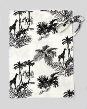 Load image into Gallery viewer, Short Sleeve Pyjamas - Matching set in  Paloma Print - Cream/Black
