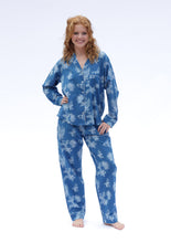 Load image into Gallery viewer, Women pyjamas . Organic cotton pyjama set. Ipanema print
